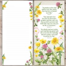 NYHET: Brevsett – 25 smale ark med konvolutter (forhåndsbestilling)